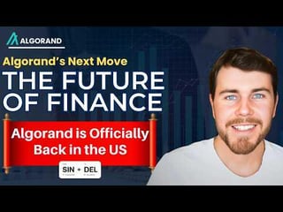 Algorand’s Next Chapter: Staci Warden on U.S. Relocation, Regulation & Real-World Blockchain