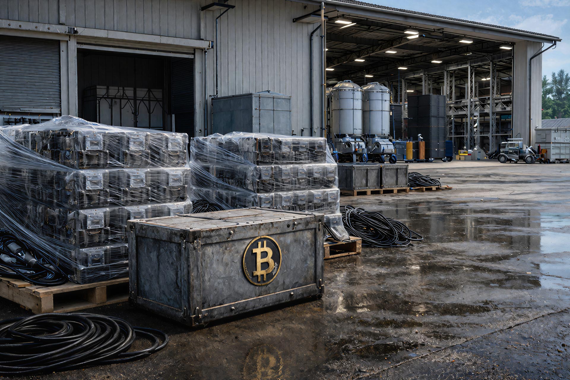 Bitcoin miners start funding pivot to AI with debt while selling BTC to stay liquid
